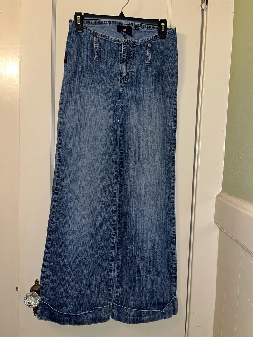 U.S. Polo Assn. Blue Wide-Leg Women's Jeans